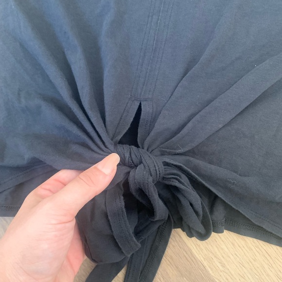 Lululemon Front Tie Cropped Tee - Picture 3 of 4